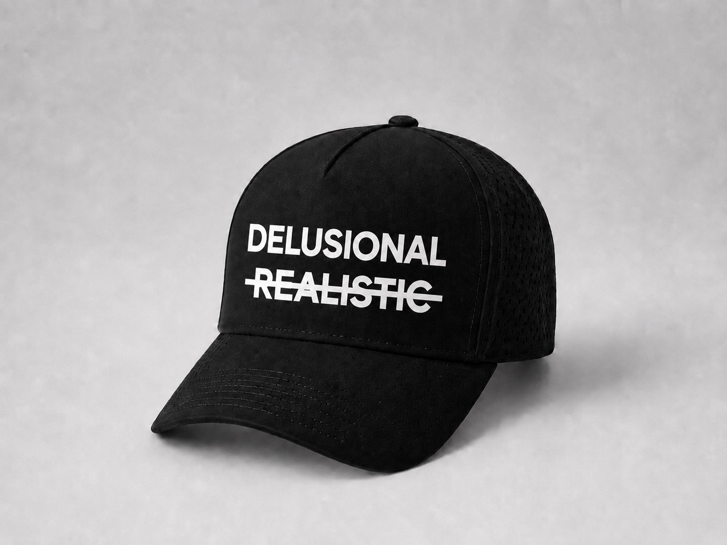 DELUSIONAL > REALISTIC | HAT